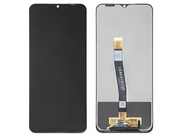 Дисплей для Samsung A226 Galaxy A22 5G, чорний, без рамки, Оригінал (переклеєне скло)