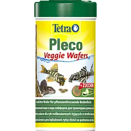 Корм Tetra Pleco Veggie Wafers для травоїдних донних рибок 110 г пластинки