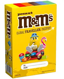 Драже M&M's Peanut Passport 7 x 45г