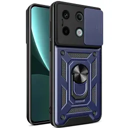 Чохол до мобільного телефона BeCover Military Poco X6 Blue (711007) - мініатюра 1