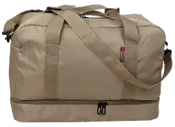 Дорожня сумка з відділом для взуття 40L Wallaby Бежева - мініатюра 3