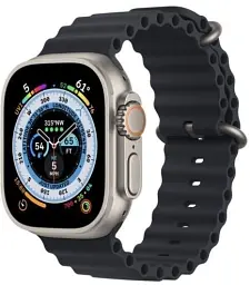 Смарт-годинник Hk8 pro Max Ultra сенсорний українське меню black (16079) - мініатюра 2