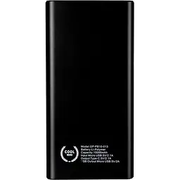 Додаткова батарея Gelius Pro Edge GP-PB10-013 10000 mAh Black - мініатюра 2
