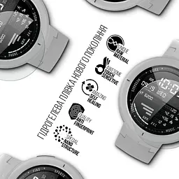 Гідрогелева плівка на годинники Amazfit Watch Verge ArmorStandart захисна плівка для смарт годинників прозора (ARM57918) - мініатюра 2