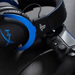 Ігрова гарнітура HyperX Cloud для PS4 3.5 мм Black/Blue (HX-HSCLS-BL/EM) - мініатюра 7