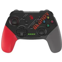 Геймпад Bloody GPW50 Black/Red/Grey бездротовий USB 2.4GHz для ПК/PS3/Android подвійна вібрація 600 mAh