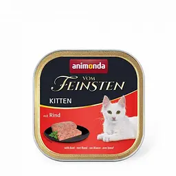Вологий корм Animonda Vom Feinsten для кошенят, з яловичиною, 100 г