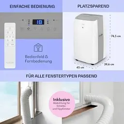 Мобільний кондиціонер Klarstein Grandbreeze Pro 14К (10035811) Б/в - мініатюра 6