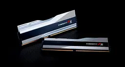 Модуль пам'яті DDR5 G.Skill Trident Z5 RGB 2x32GB 6400MHz Metallic Silver (F5-6400J3239G32GX2-TZ5RS) [102613] - мініатюра 6
