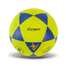М'яч футбольний FB24521Yellow розмір №5, ПВХ, 390 гр