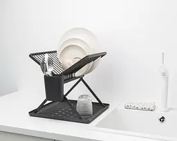 Сушарка для посуду Brabantia, темно-сірий, 37х33х31,5 см (139406) - мініатюра 6