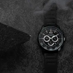 Чоловічий водостійкий наручний годинник Lee Cooper Wolf (Чорний) - мініатюра 7