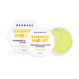 Патчі під очі Mermade Vitamin Complex A, E, C, B5 Вітамінізовані гідрогелеві 60 шт. (4823122901255) - мініатюра 2