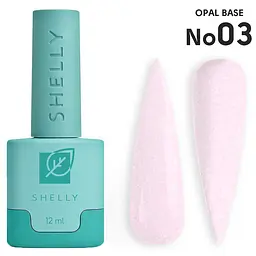 Камуфлююча база Shelly з шимером 03 Opal Base 12 мл