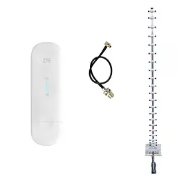 Комплект 4G LTE Бінго (ZTE MF79U + 3G/4G/4.5G LTE Антена Стріла MARKETNET 1700-2700 МГц 21 дБ)