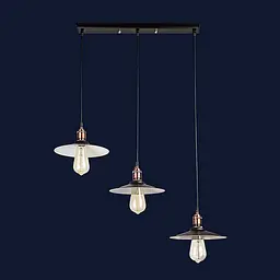 Люстри світильники Levistella 752837F-3 BK+WH (500)