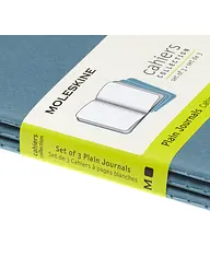 Записник Moleskine Cahier кишеньковий, Нелінований Жвавий Блакитний (CH013B44) - мініатюра 5