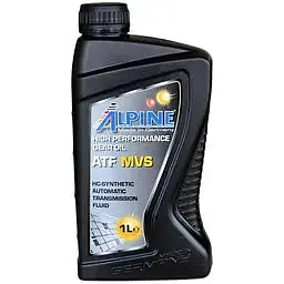 Олива трансмісійнa Alpine ATF MVS червоне 1л - мініатюра 2