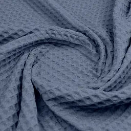 Набір рушників Cosas Cube White & Waffle Blue 2 шт. (SetTowel_95-SqWhite_130-Blue) - мініатюра 3