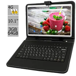 Планшет-телефон Adronix S 364 LTE Silver IPS 10.1'' 3GB/64GB + Чохол-клавіатура - мініатюра 2