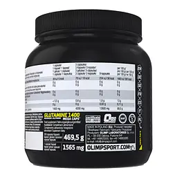 Глютамін Olimp Glutamine Mega Caps 300 капсул (Ф001625) - мініатюра 2