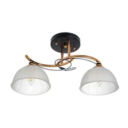 Люстра стельова Brille в передпокій E27 60W BK (LK-713S/2)