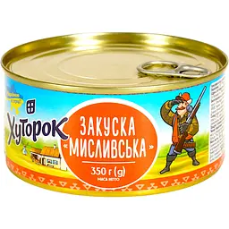 Закуска Хуторок Мисливська 350 г - мініатюра 2