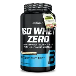 Протеїн Iso Whey Zero BioTech 908 г Смак Black biscuit