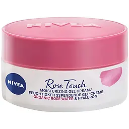 Гель-крем NIVEA Rose Touch Зволожувальний з трояндовою водою та гіалуроновою кислотою 50 мл - мініатюра 2