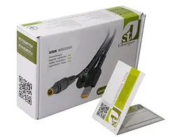 Блок живлення 1StCharger для ноутбука Samsung 60W(19V/3.16A) 3.0x1.0 + кабель живлення - мініатюра 2