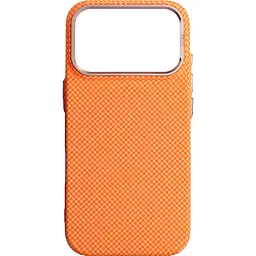 Чохол ArmorStandart LikeCarbon2 SE MagCase для Apple iPhone 17 Pro Kevlar Orange Rose Gold (ARM89168) [156302]
