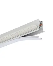 Магнітний шинопровід врізний Nowodvorski 11625 LVM Recessed Track 2m IP20 білий - мініатюра 3