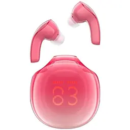 Наушники TWS Acefast T9 pomelo red