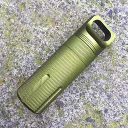 Металева капсула для Ledger Nano S / Nano S Plus / Nano X, чохол для криптогаманця, Зелений (LNSXCCG) - мініатюра 4