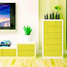 Самоклеюча плівка Sticker Wall 0.45х10м х 0.07мм Жовта SW-00000827 - мініатюра 5