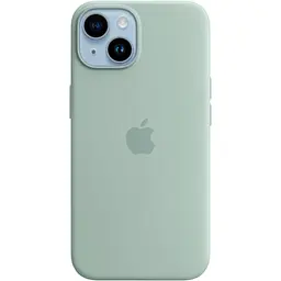 Чохол Silicone Case with MagSafe для Apple iPhone 14 Succulent ААА [77423]