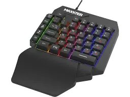 Клавіатура Maxxter KBG-OH-01B-UA Black - мініатюра 2