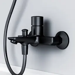 Змішувач для ванни Am.Pm X-Joy TouchReel black F85A10522 Чорний матовий - мініатюра 4