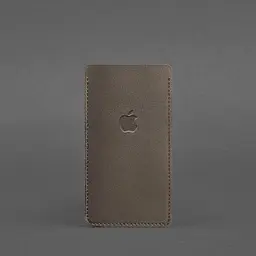 Шкіряний чохол для iPhone 13 Темно-бежевий BlankNote - мініатюра 3