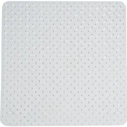 Килимок для душу квадратиний Eco Fabric Лоза 50х50 см білий (5050-002) - мініатюра 2