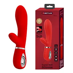 Вібратор PRETTY LOVE THOMAS USB RED 7 function PRETTY LOVE BI-014621-2 98681 - мініатюра 1