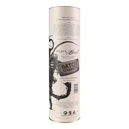 Віскі Peat's Beast Cask Strength Single Malt Scotch Whisky 52.1% 0.7 л у тубусі - мініатюра 4