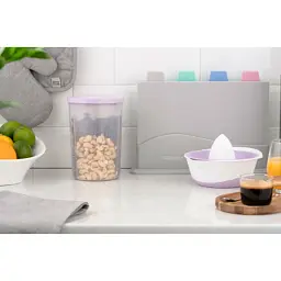 Ємність для сипучих продуктів ARDESTO Fresh 3в1 3 х 0,75 л Ліловий (AR1375LP) - мініатюра 5