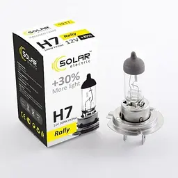 Автолампа галогенна Solar Starlight 12V H7 + 30% 55W 1 шт (1207)