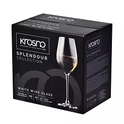 Набір келихів для білого вина Krosno Splendour, 200 мл, 6 шт. (789149) - мініатюра 3