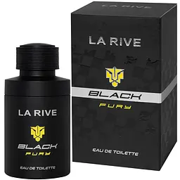 Туалетна вода для чоловіків La Rive Black Fury 75 мл - мініатюра 2