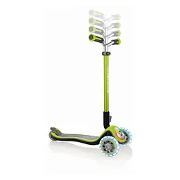 Самокат Globber Elite Prime з підсвіткою зелений до 50 кг, 3+, 3 колеса (444-806) - мініатюра 4