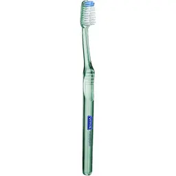 Зубна щітка Vitis Medium середньої жорсткості зелена + Vitis Whitening зубна паста 15 мл  - мініатюра 2