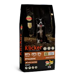 Сухий корм Klicker для дорослих собак  з лососем 12кг