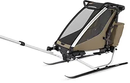 Дитяча коляска Thule Chariot Cross 2 Single (Faded Khaki) (TH 10201036) - мініатюра 7